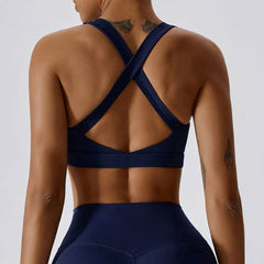 Purple Sports Bra - LANIZI