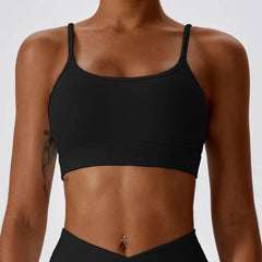 Open Back Sports Bra - LANIZI