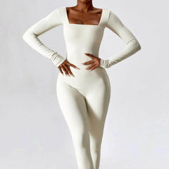 Elegant long sleeve bodysuit for a sleek, stylish look - LANIZI