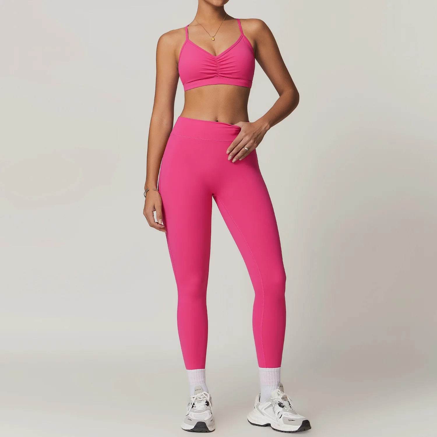 Yoga outfit sets for a flattering, smooth silhouette - LANIZI