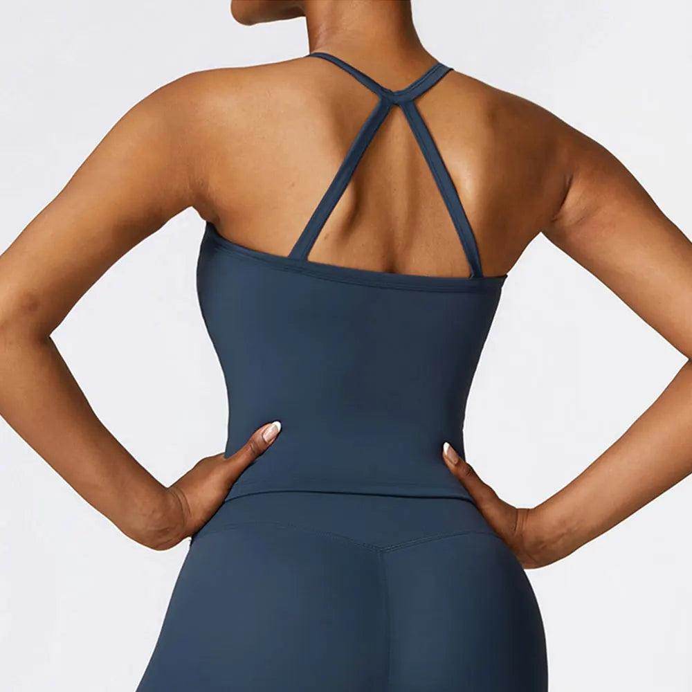 Skinny Strap Sports Bra - LANIZI