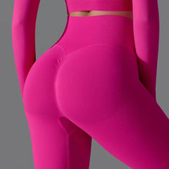 Thick Black Leggings with Soft, Stretchy Fabric for Women - LANIZI