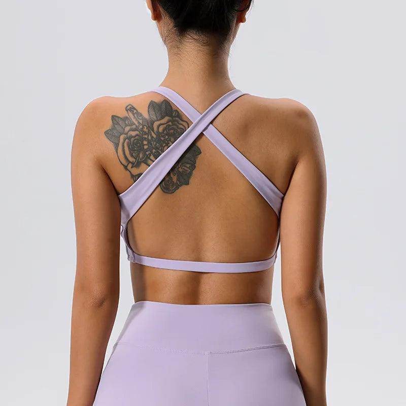 Fashion forward sports bra for gym and casual wear - LANIZI