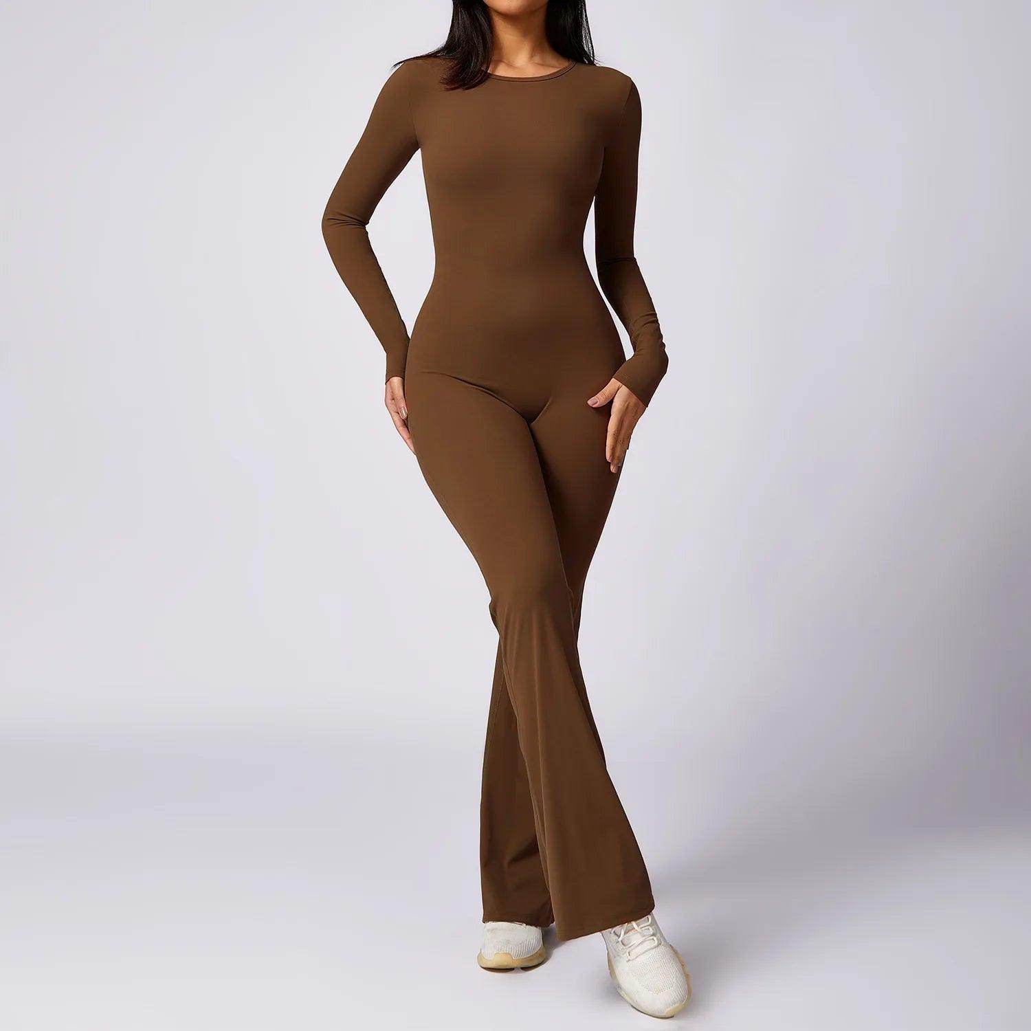Full Black Bodysuit: Sleek and Comfortable for Women - LANIZI