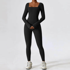 Elegant long sleeve bodysuit for a sleek, stylish look - LANIZI