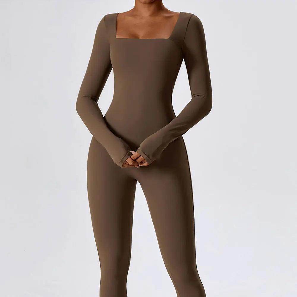 Elegant long sleeve bodysuit for a sleek, stylish look - LANIZI