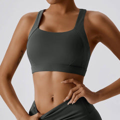 Purple Sports Bra - LANIZI