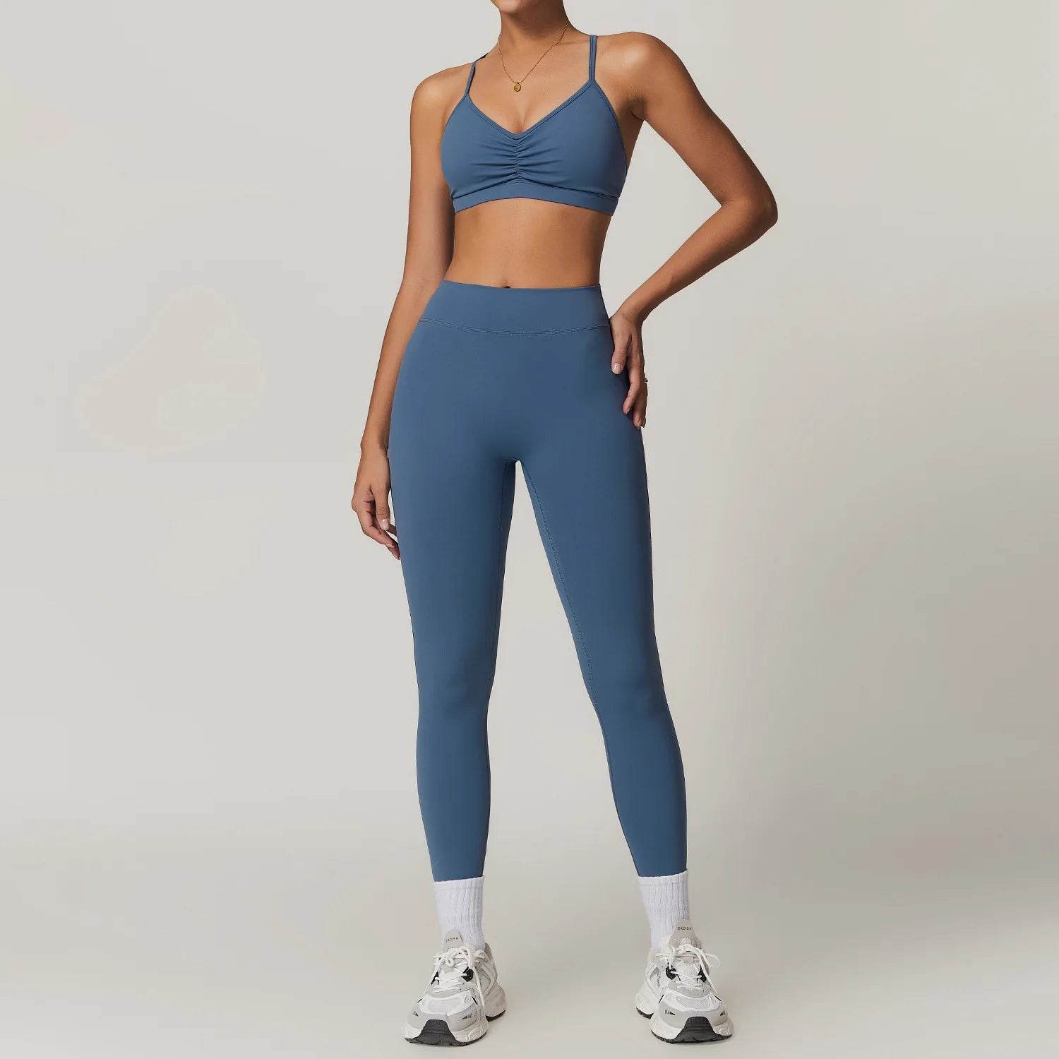 Yoga outfit sets for a flattering, smooth silhouette - LANIZI