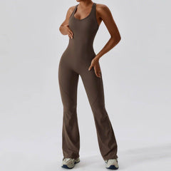 Black Bodysuit Women for Fitness - LANIZI
