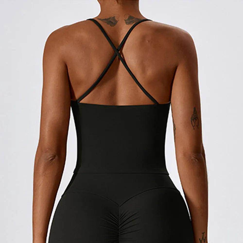 Longline Sports Bra: Style and Support - LANIZI
