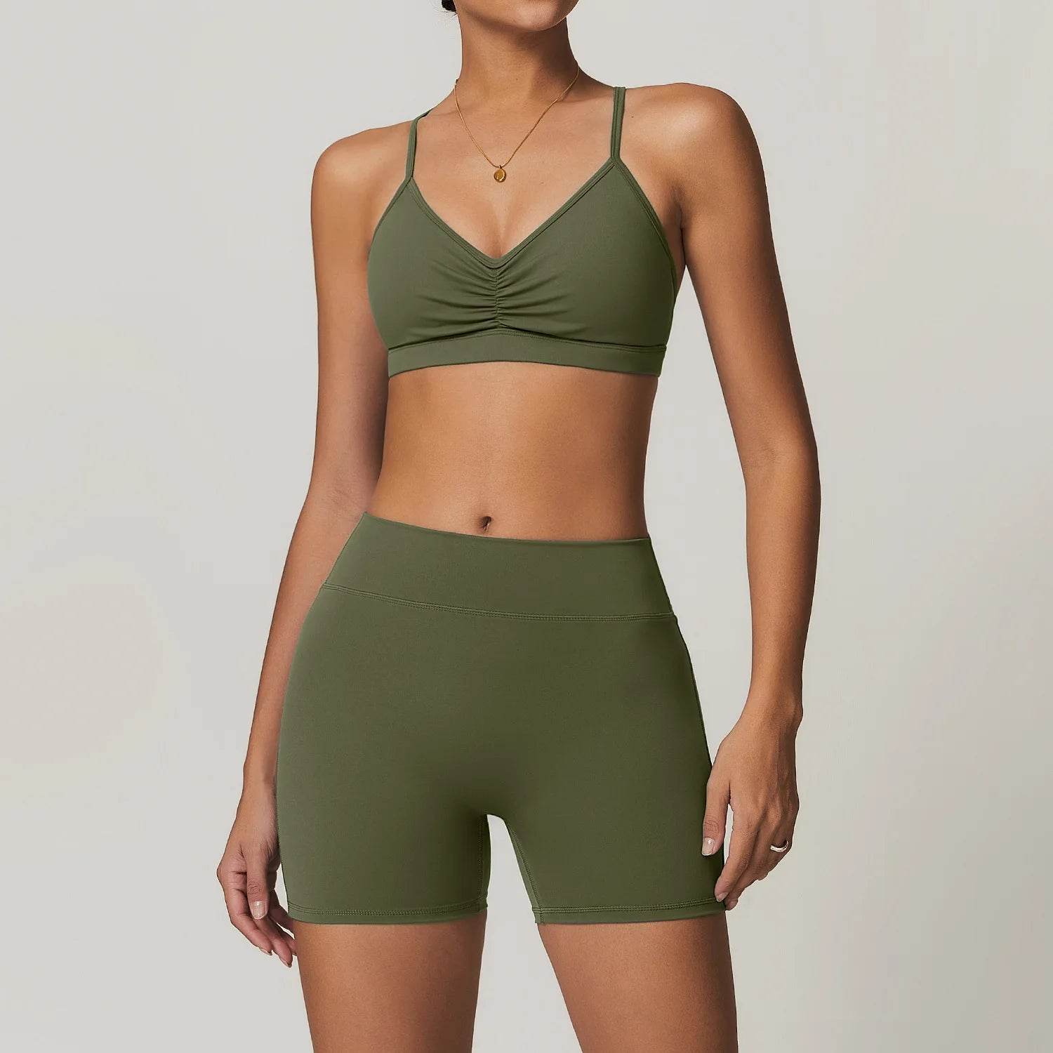Yoga outfit sets for a flattering, smooth silhouette - LANIZI