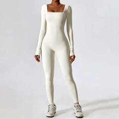 Elegant long sleeve bodysuit for a sleek, stylish look - LANIZI