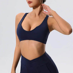 Fashion forward sports bra for gym and casual wear - LANIZI