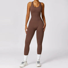 Leather Bodysuit for Stylish Gym Wear - LANIZI