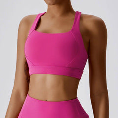 Purple Sports Bra - LANIZI
