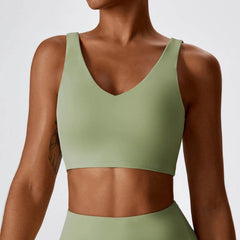 Sports bra with support gym for women - LANIZI