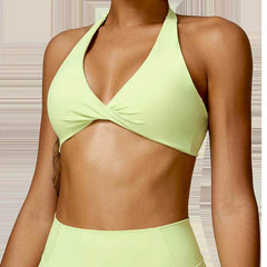 Green Sports Bra - LANIZI