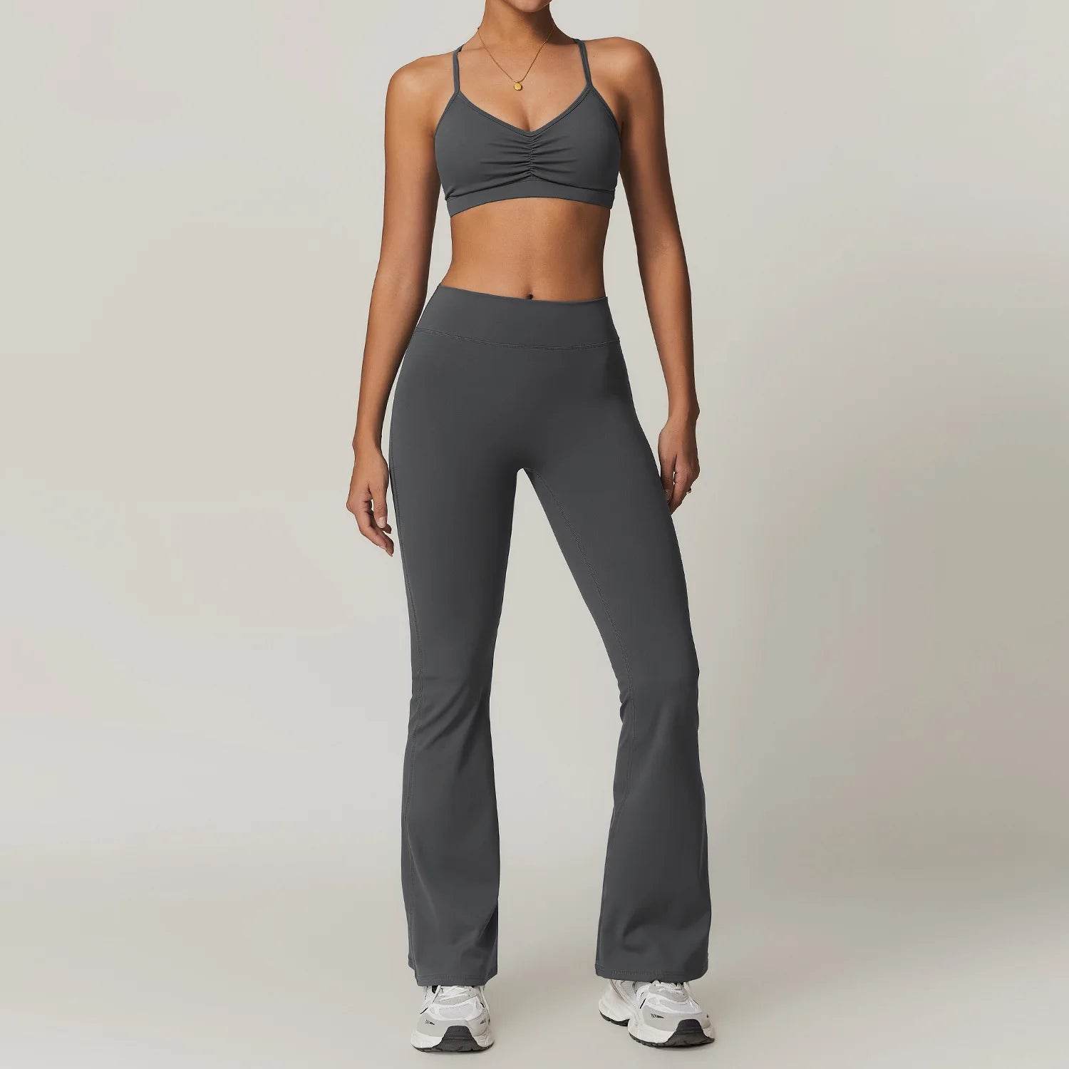 Yoga outfit sets for a flattering, smooth silhouette - LANIZI