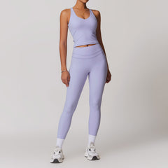 Fashionable workout set for women suitable for gym and yoga
