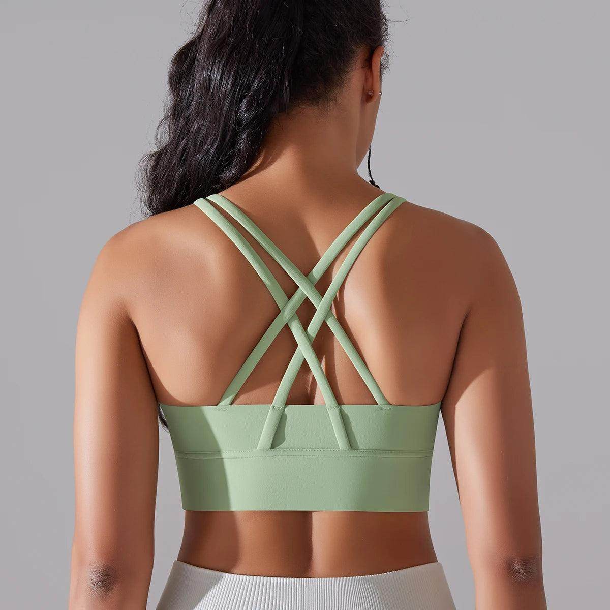 Racer Back Sports Bra - LANIZI