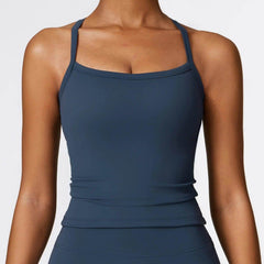 Skinny Strap Sports Bra - LANIZI