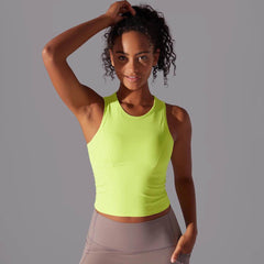 Trendy women's workout tops for gym, running, and yoga - LANIZI