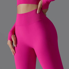 Thick Black Leggings with Soft, Stretchy Fabric for Women - LANIZI