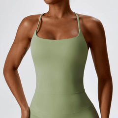 Longline Sports Bra: Style and Support - LANIZI