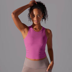 Trendy women's workout tops for gym, running, and yoga - LANIZI