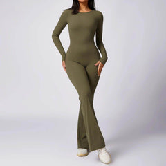 Full Black Bodysuit: Sleek and Comfortable for Women - LANIZI