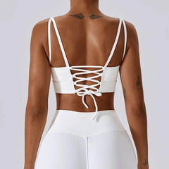 Open Back Sports Bra - LANIZI
