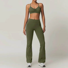 Yoga outfit sets for a flattering, smooth silhouette - LANIZI