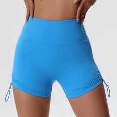 Breathable yoga shorts for women for a cool workout session - LANIZI