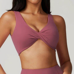 Trendy black sports bra crop top for an athletic look - LANIZI