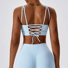 Open Back Sports Bra - LANIZI