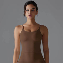 Longline Sports Bra: Ideal for Gym and Yoga - LANIZI
