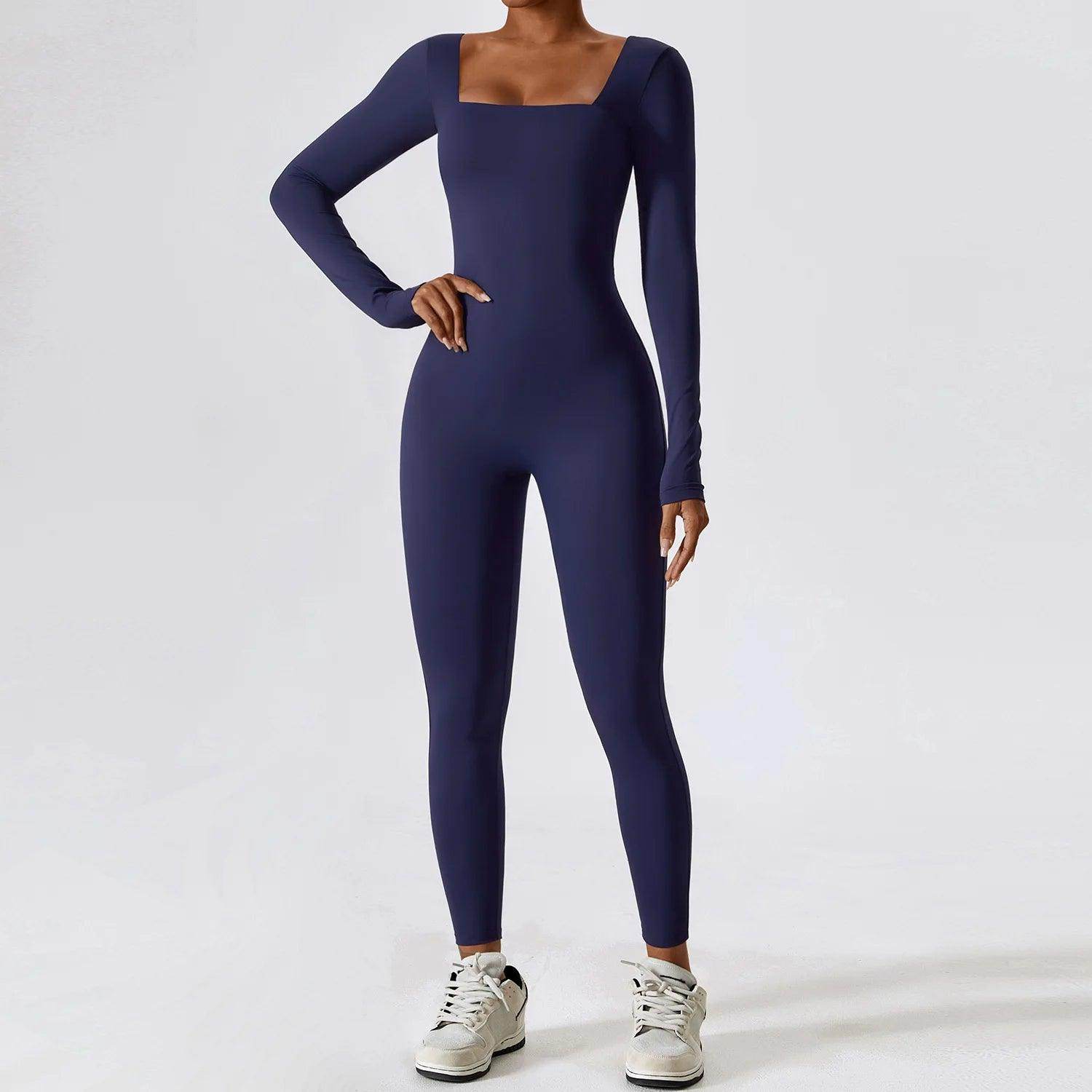 Elegant long sleeve bodysuit for a sleek, stylish look - LANIZI