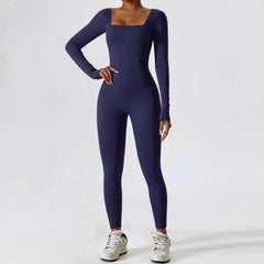 Elegant long sleeve bodysuit for a sleek, stylish look - LANIZI