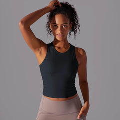 Trendy women's workout tops for gym, running, and yoga - LANIZI