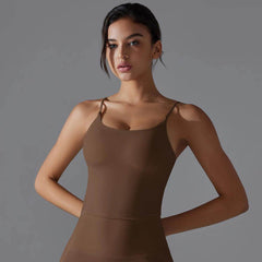 Longline Sports Bra: Ideal for Gym and Yoga - LANIZI