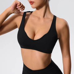 Fashion forward sports bra for gym and casual wear - LANIZI