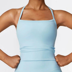 Skinny Strap Sports Bra - LANIZI