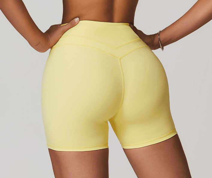 Stylish and functional yellow workout set for your routine - LANIZI