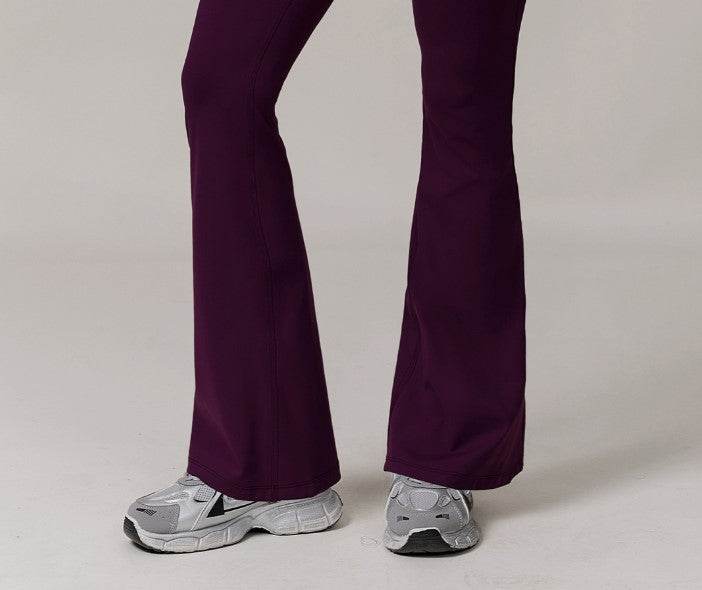 Stretchy flare leggings for pilates and yoga - LANIZI