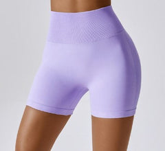 Trendy black gym shorts for active women