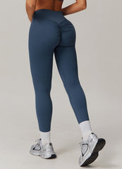Trendy womens white leggings for sporty style