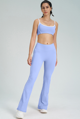 Pink gym wear set for stylish workouts