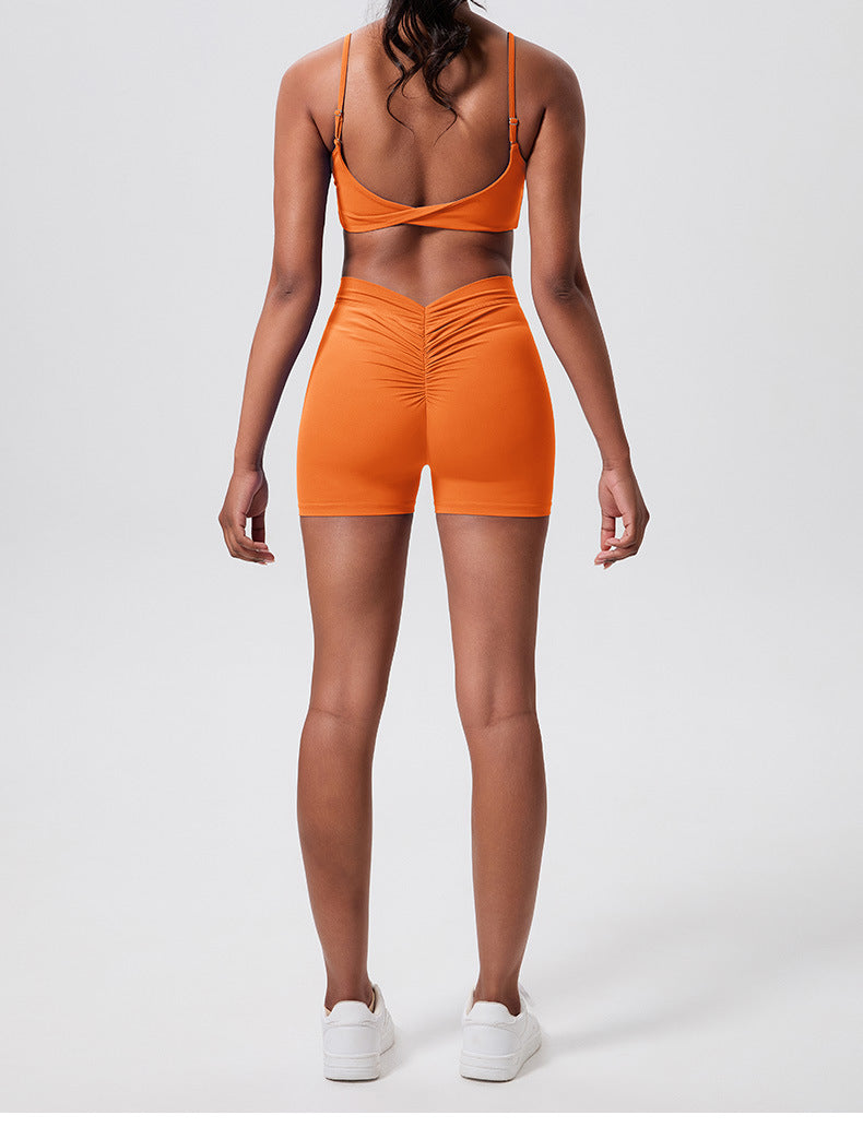 Breathable workout shorts sets for training Eco