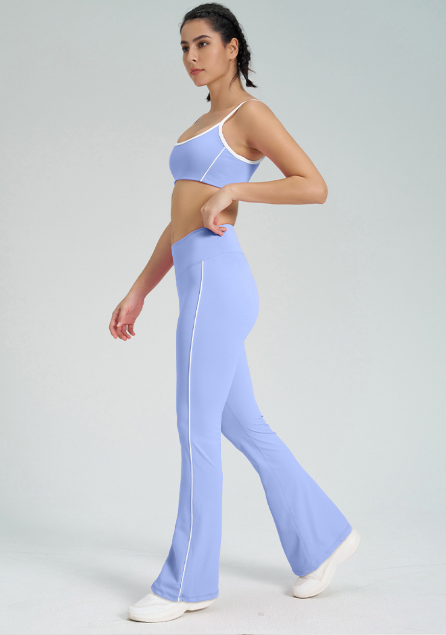 Pink gym wear set for stylish workouts