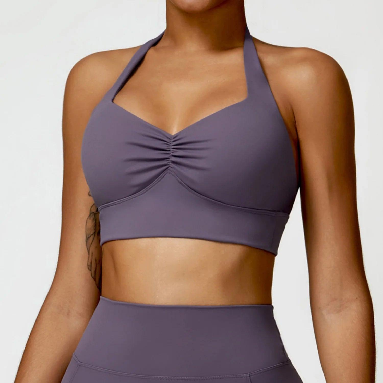 v neck sports bra 9